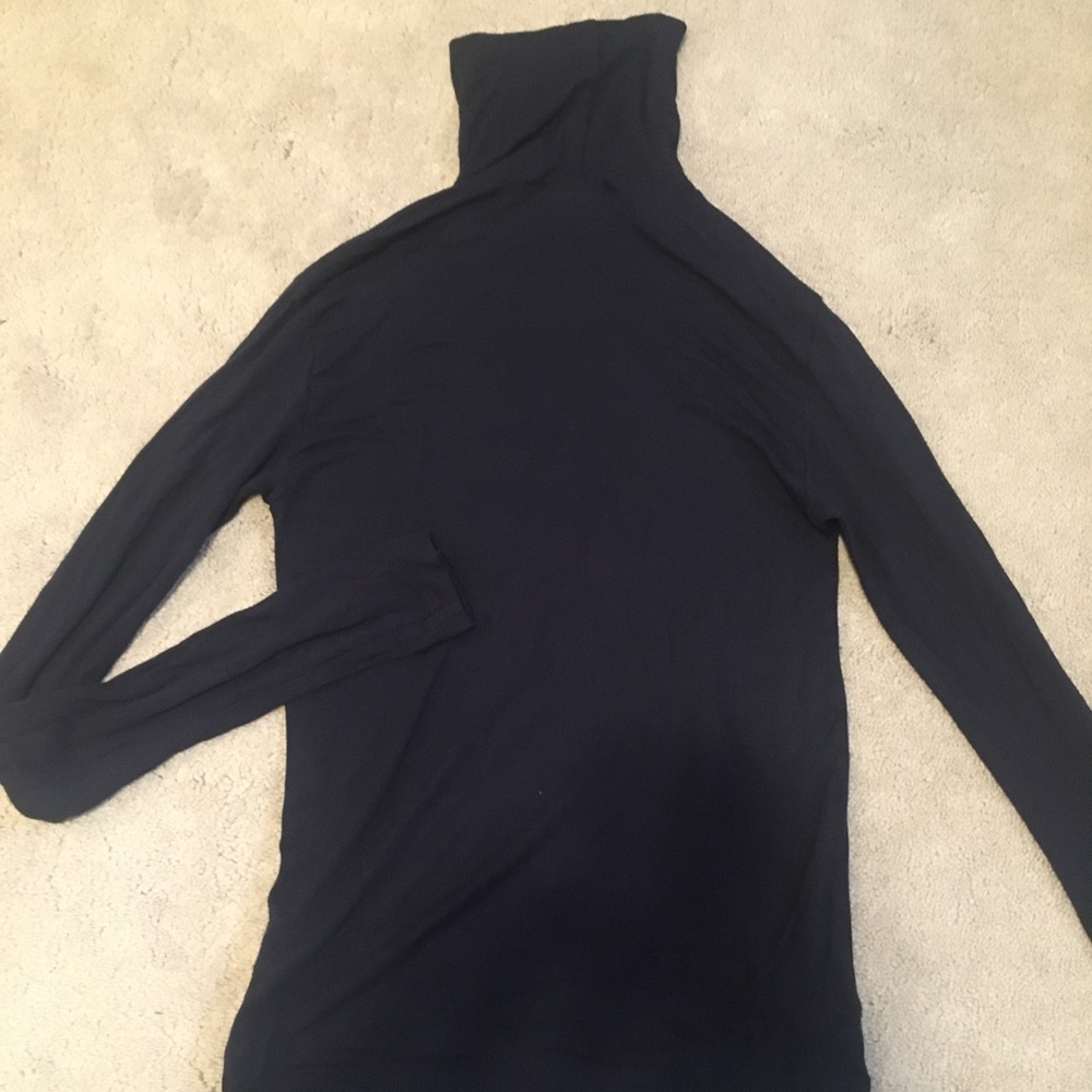 Topshop tight turtleneck shirt